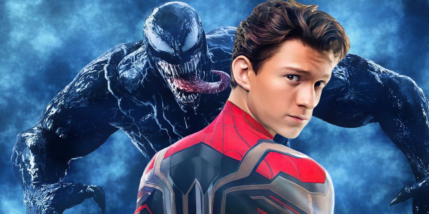 Venom and Spider-Man custom news image