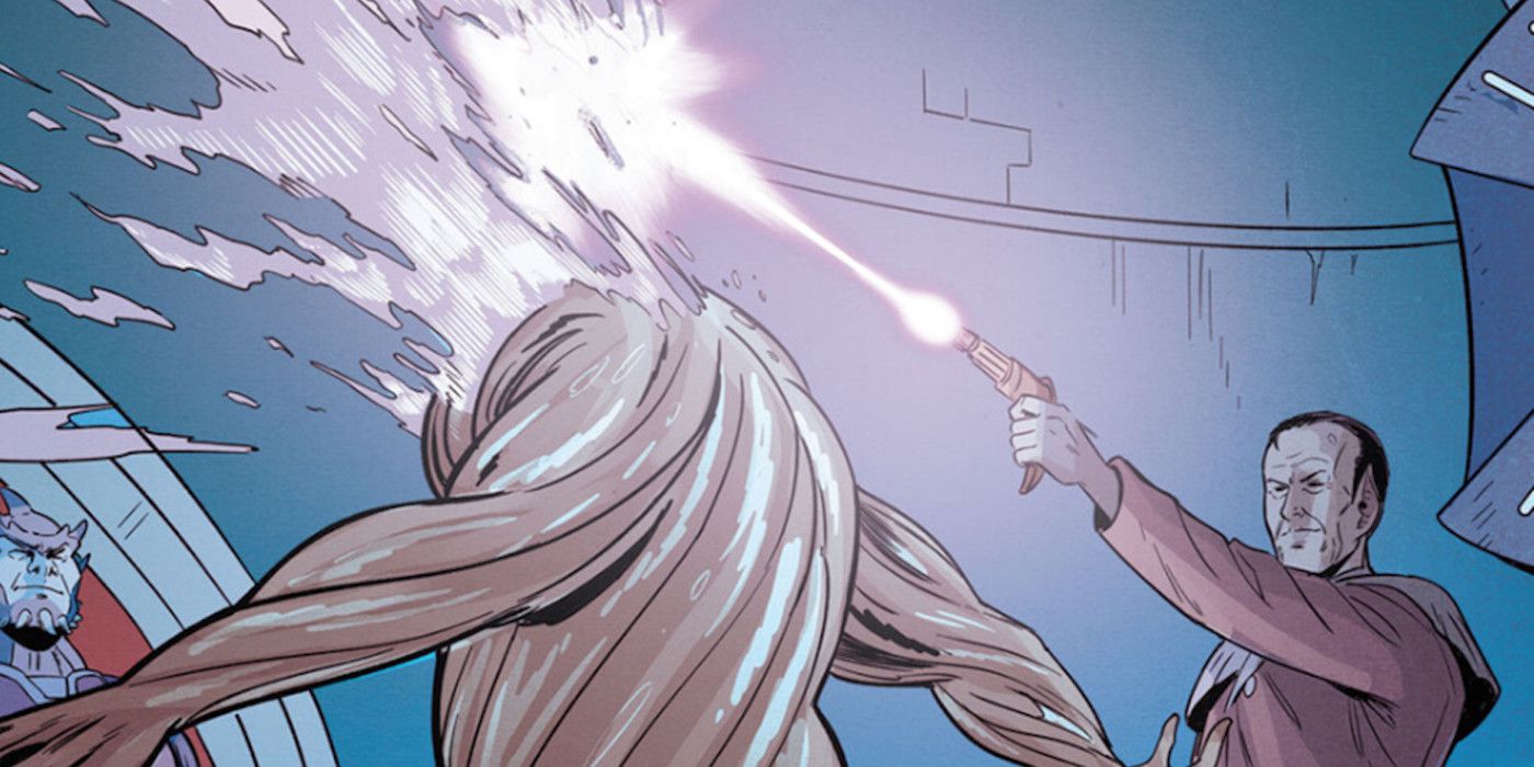 Vorta shooting Founder in Star Trek #10