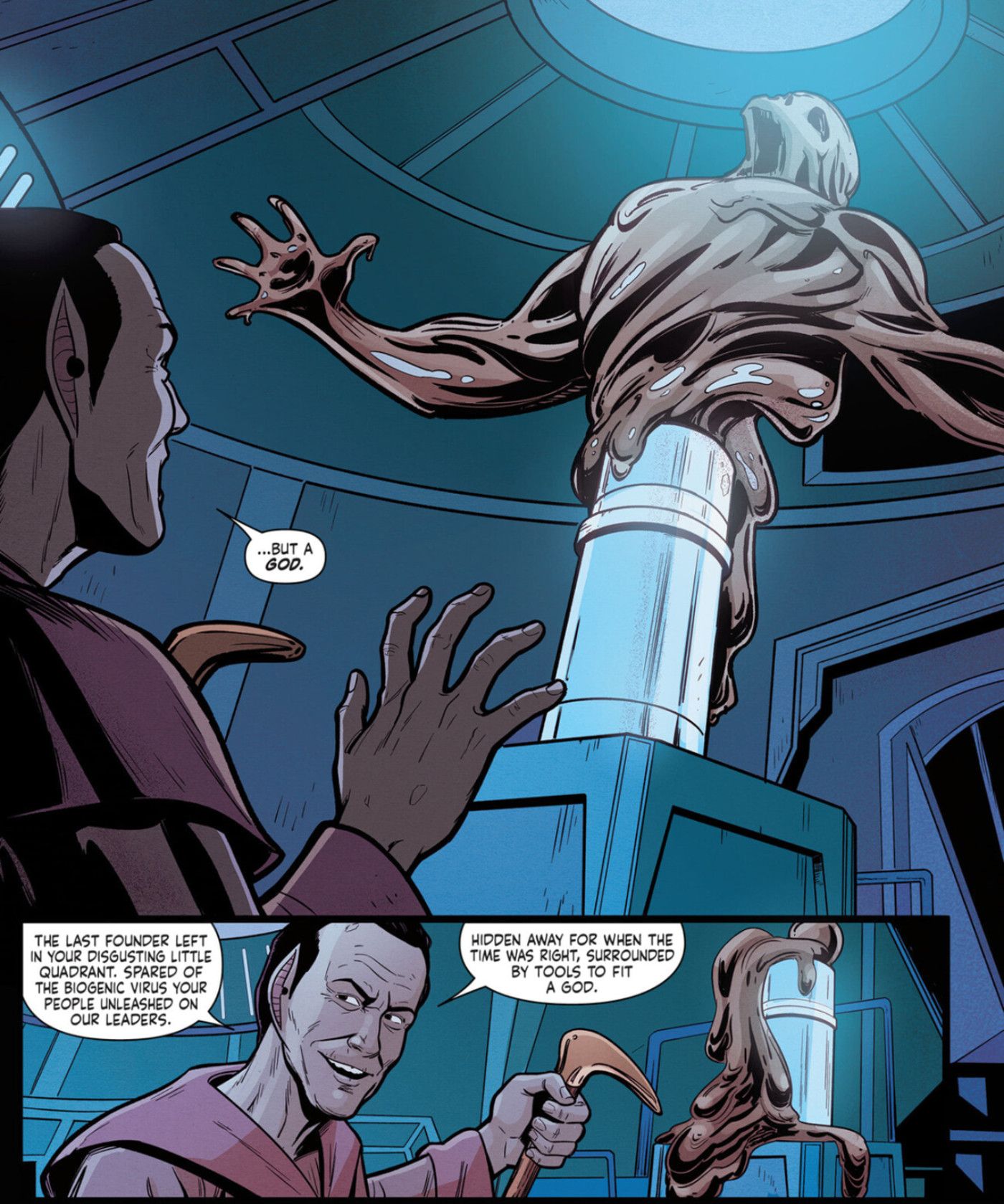 Vorta with Founder in Star Trek #10