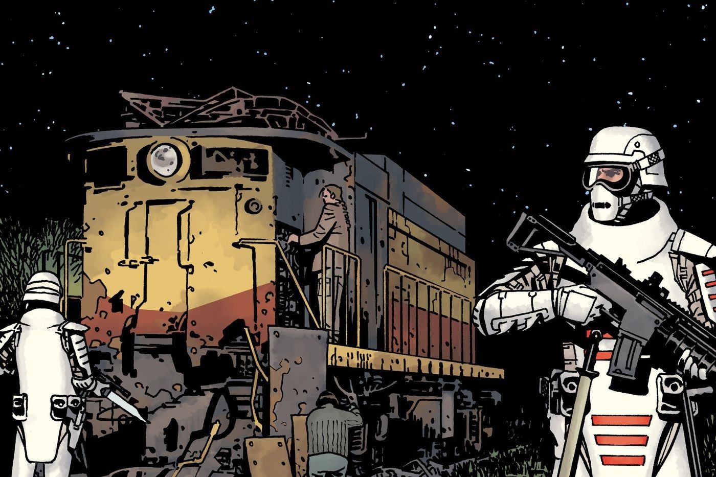 Train from The Walking Dead