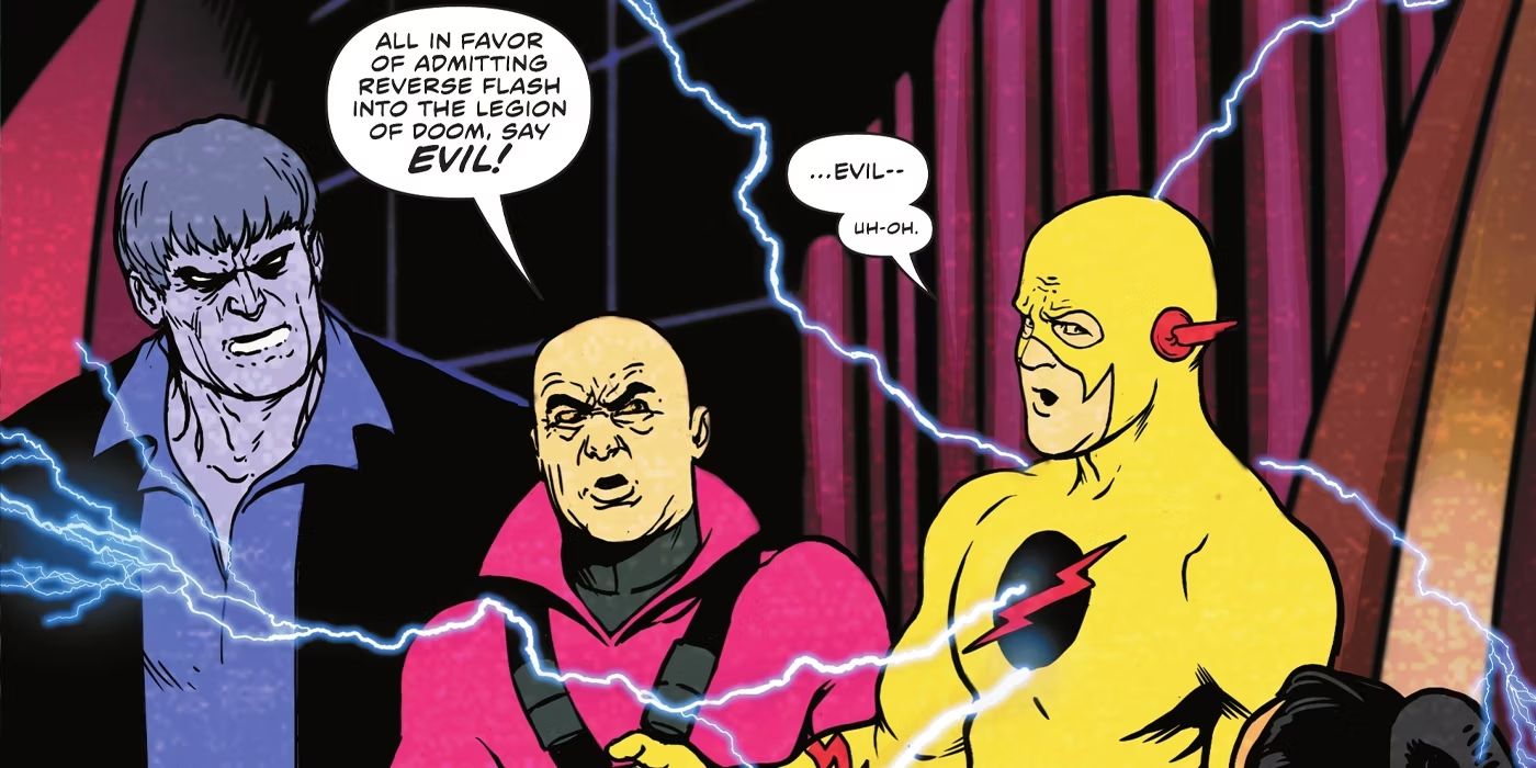 Wally in Reverse-Flash Body DC