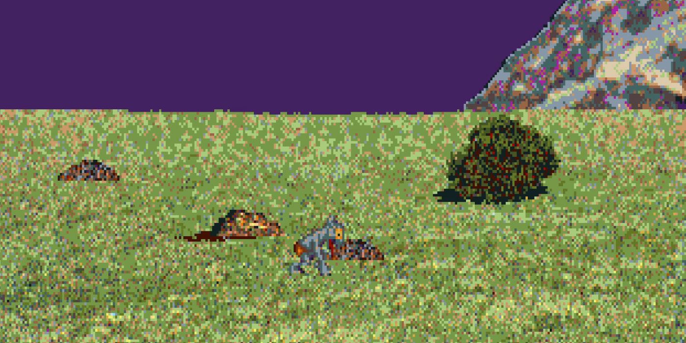 Gollum walking across field War in Middle Earth