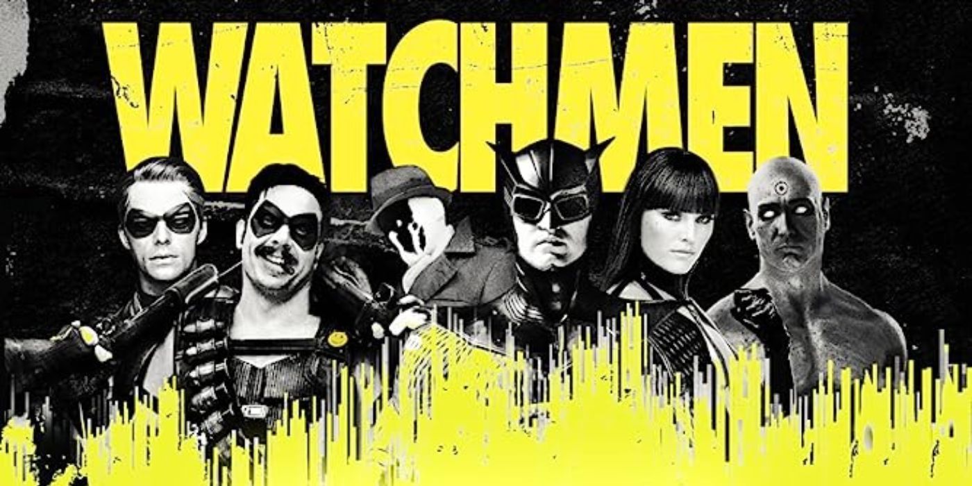 Watchmen Ultimate Cut cover art featuring the lead characters standing together