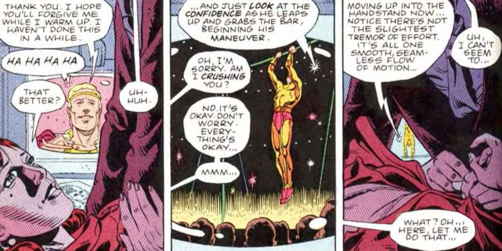 Watchmen Veidt Acrobatics During Sex Scene