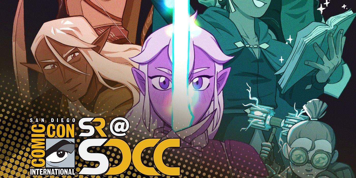 Webtoon dungeons and dragons SDCC announcemnt