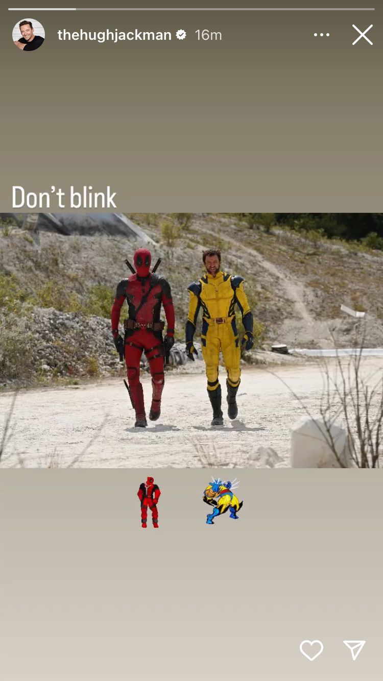 Jackman yellow Wolverine costume Deadpool 3