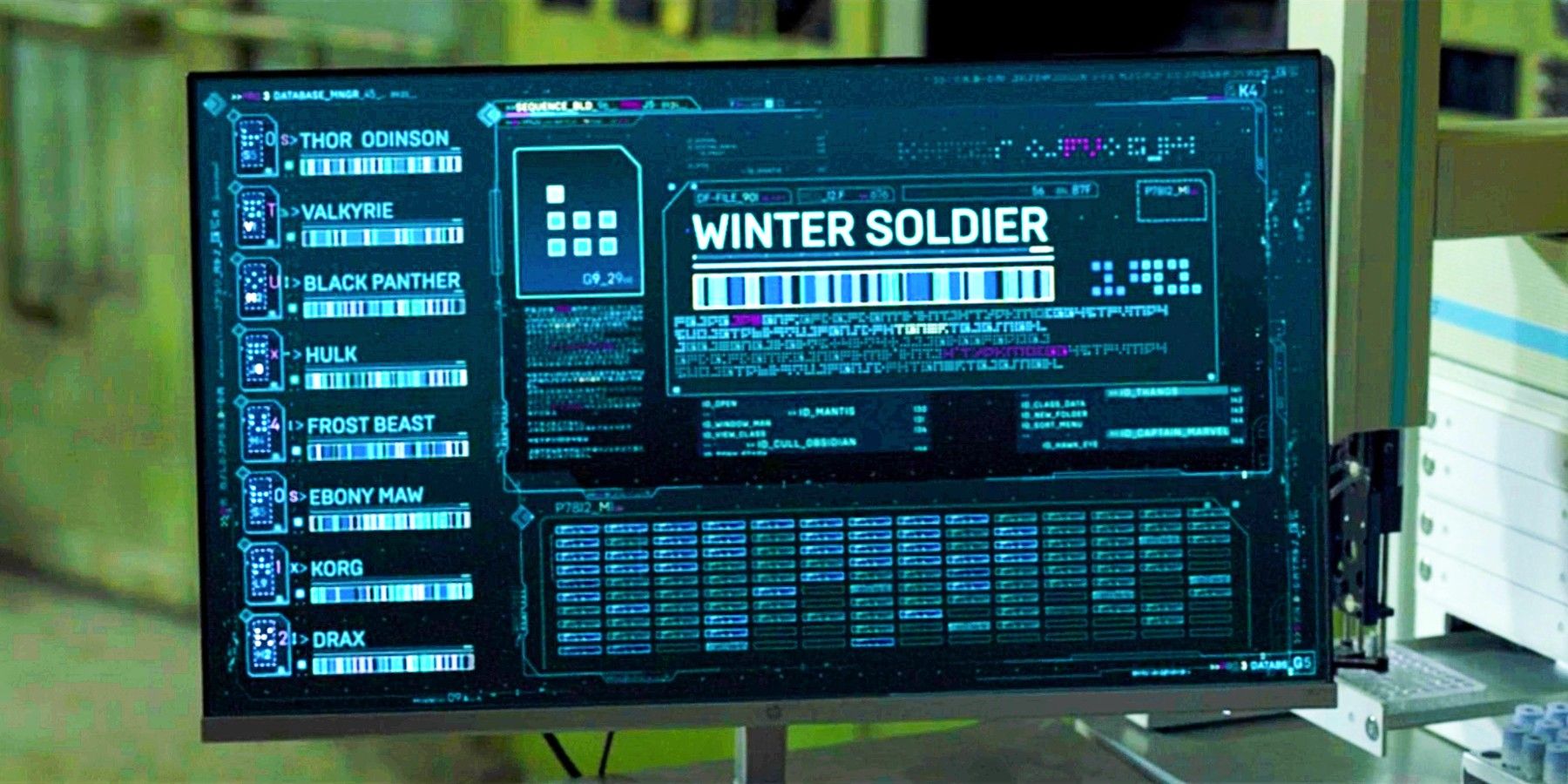 Winter Soldier DNA Screen in Secret Invasion