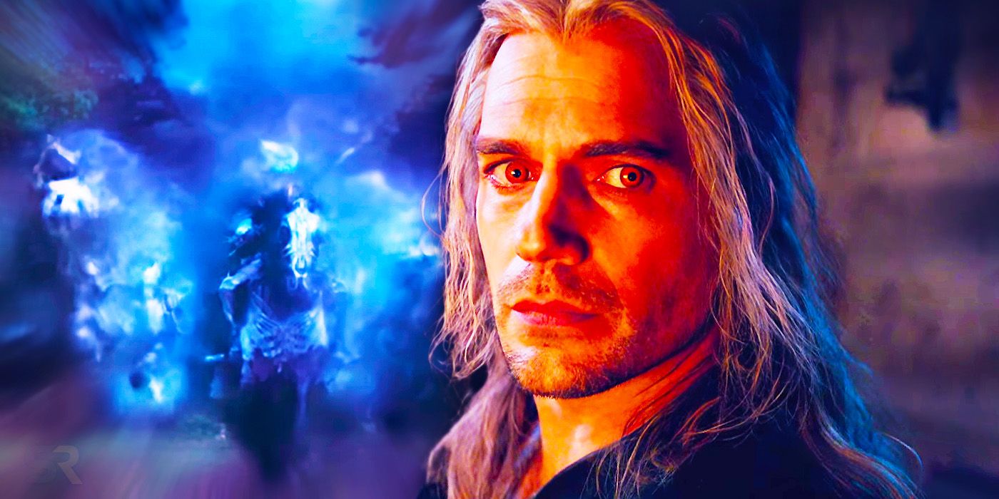 Geralt and the Wild Hunt in The Witcher season 3