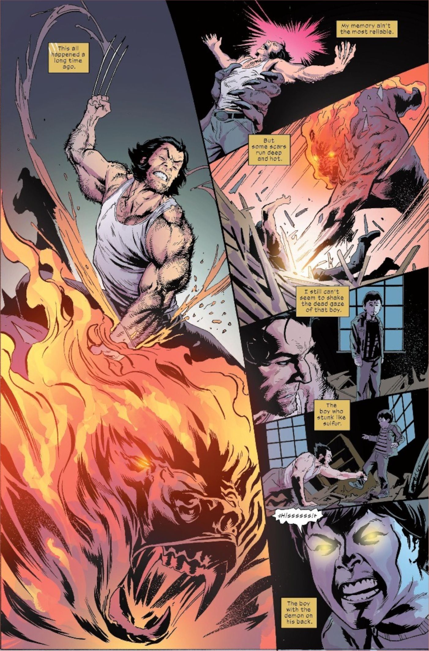 Wolverine Ghost Rider Weapons of Vengeance Alpha 4
