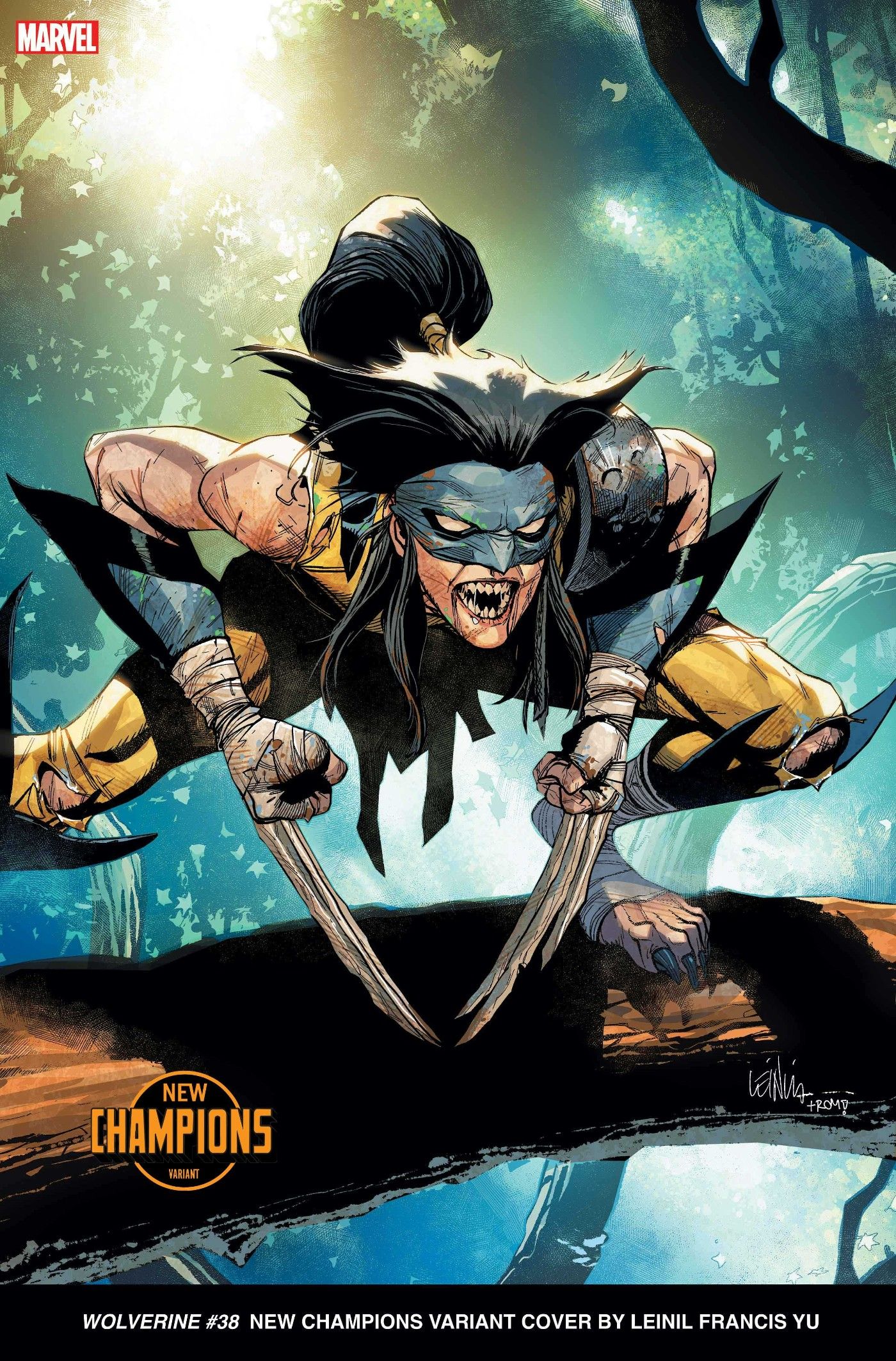 Wolverine New Champions Variant Cover