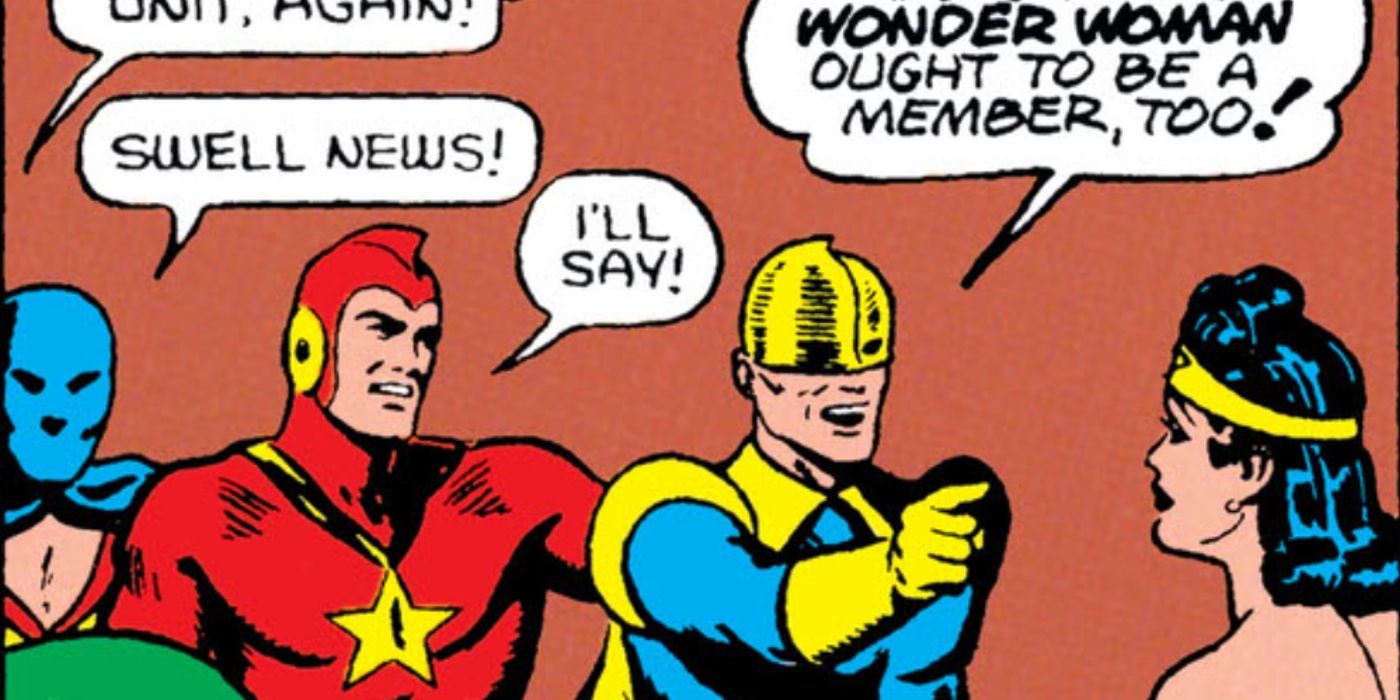 Wonder Woman and Justice Society DC