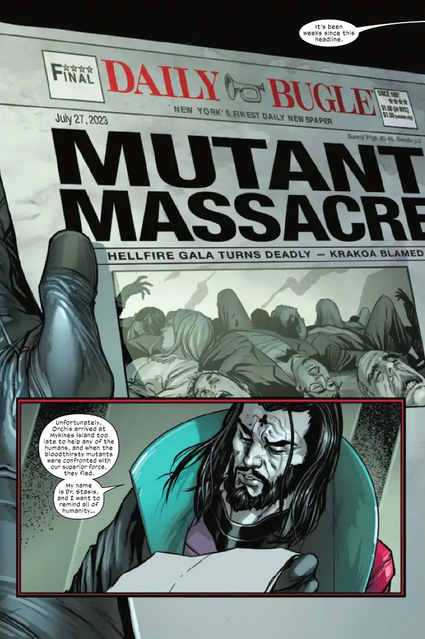 x-men 25 kitty pryde new costume new codename dr stasis