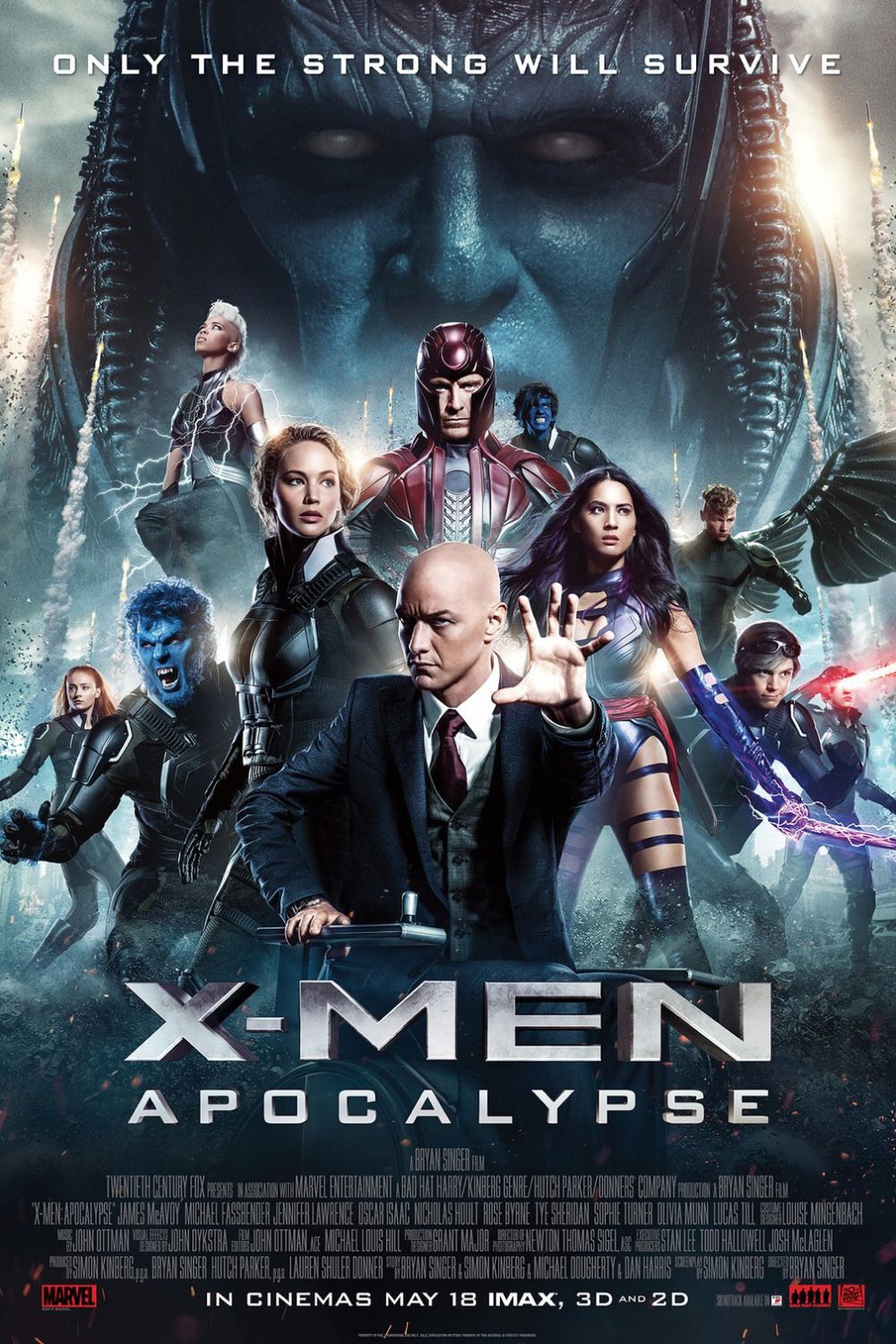 Pôster do filme Apocalipse X-Men