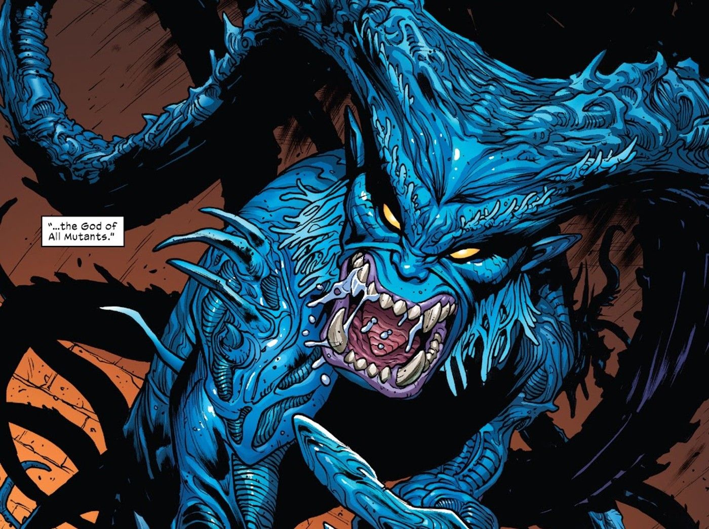 X-MEN BEAST GOD OF ALL MUTANTS