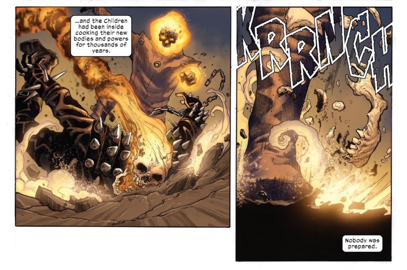 X-Men Children of the Vault vs Ghost Rider