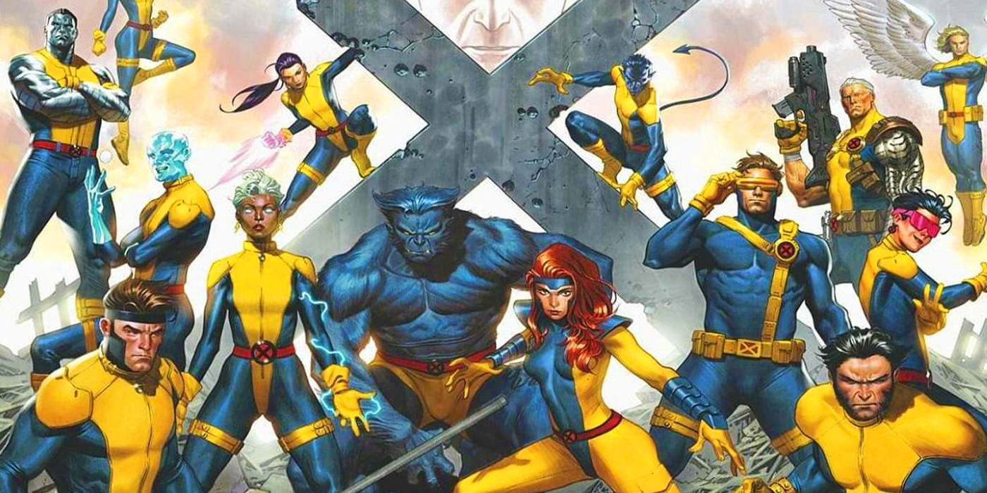 X-Men in yellow costumes in Marvel Comics