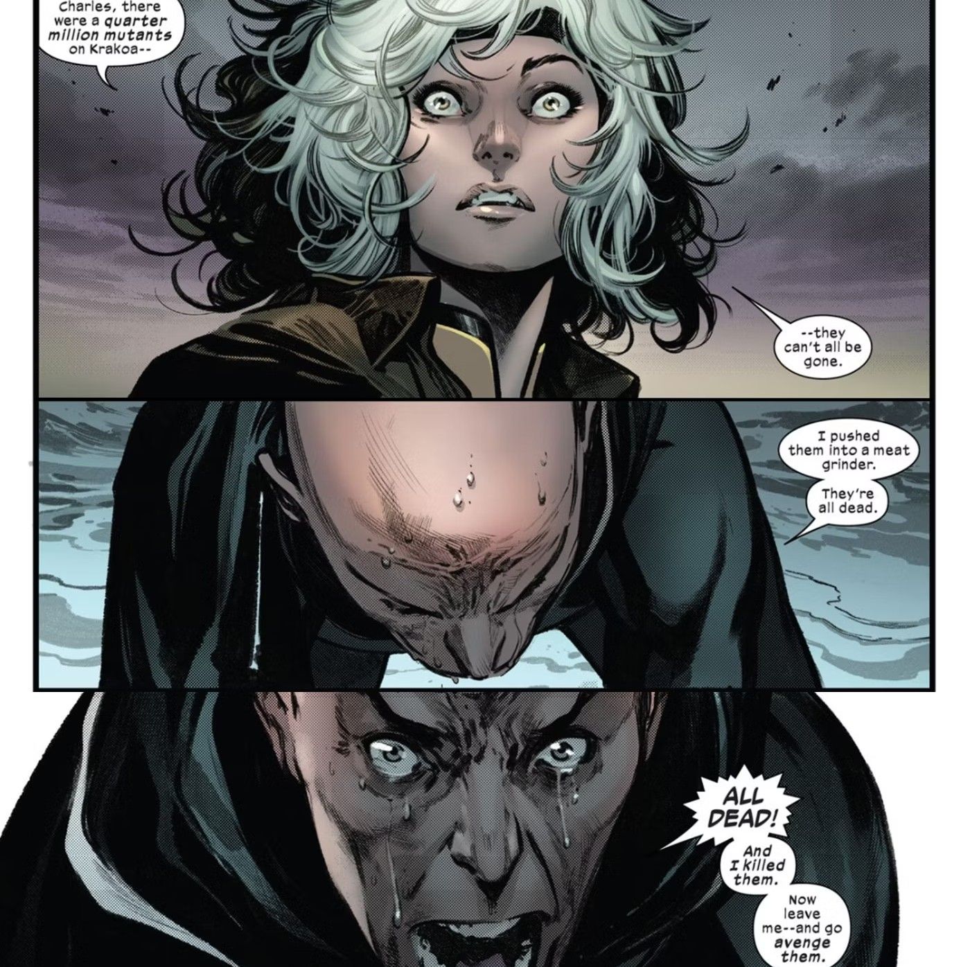x-men xavier rogue go avenge them
