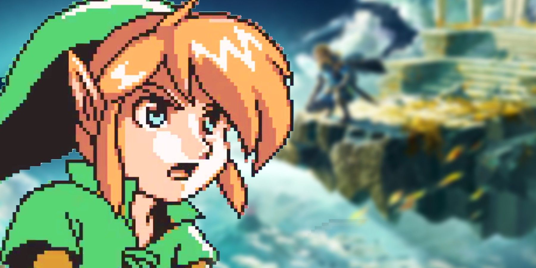 Link as he appears in promo materials for Zelda: Oracle games.
