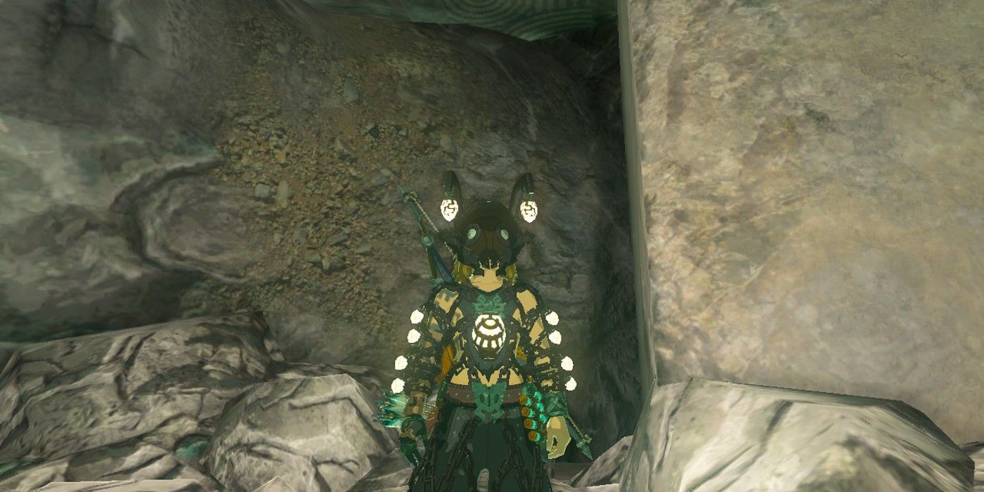 Link wearing the Miner&rsquo;s Armor set in The Legend of Zelda: Tears of the Kingdom.