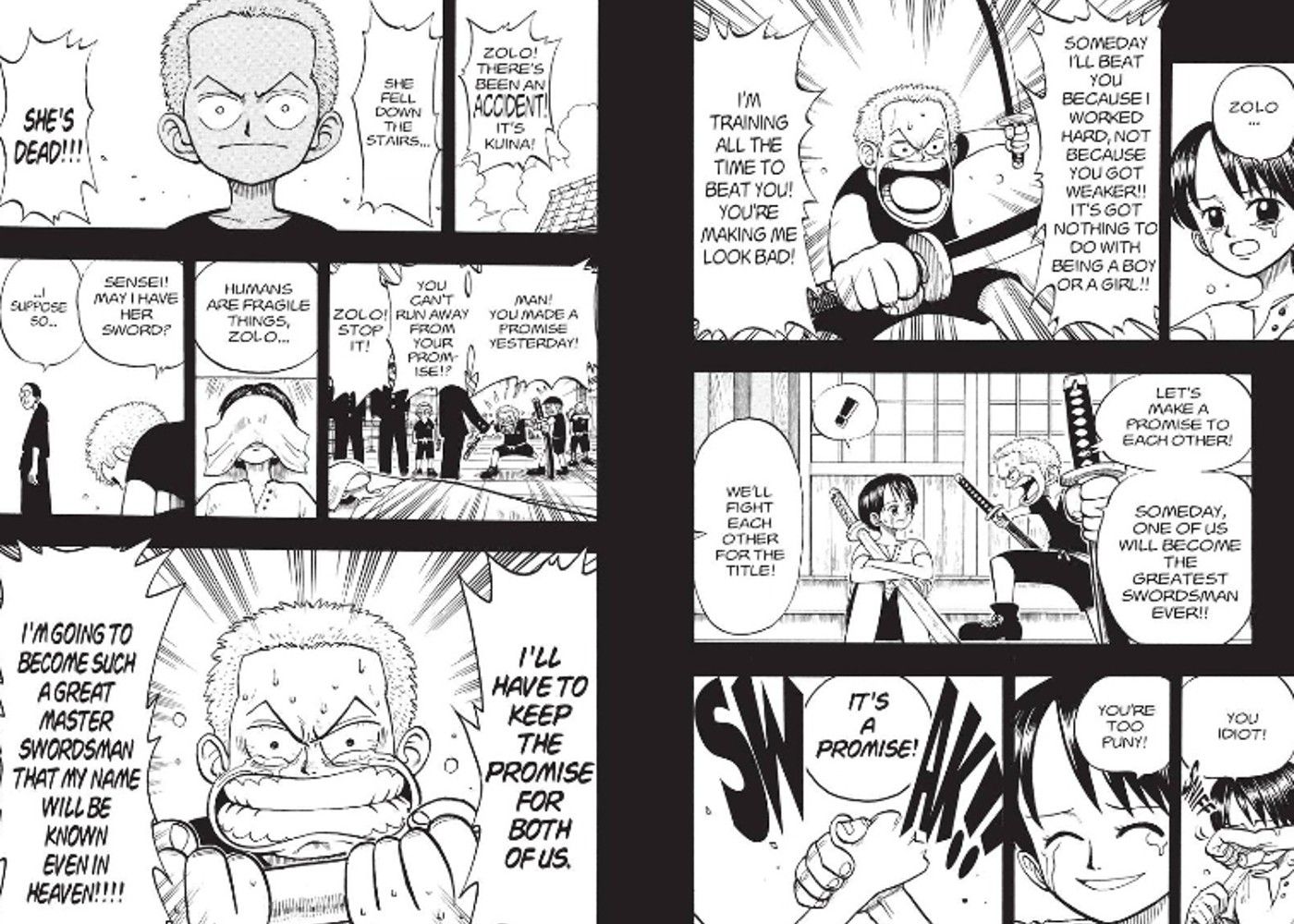 Flashback Zoro di One Piece