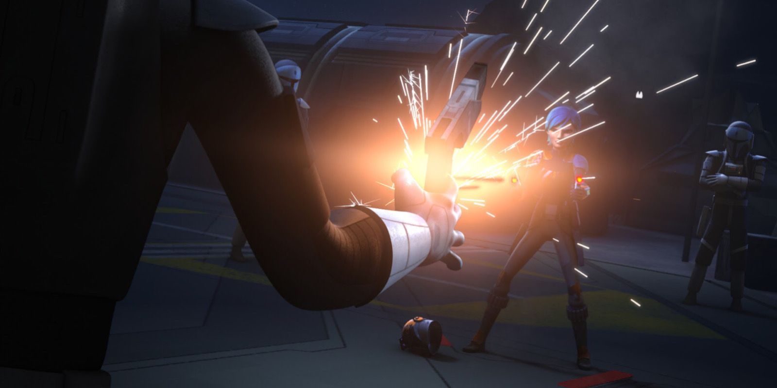 Sabine in The Protector of Concord Dawn