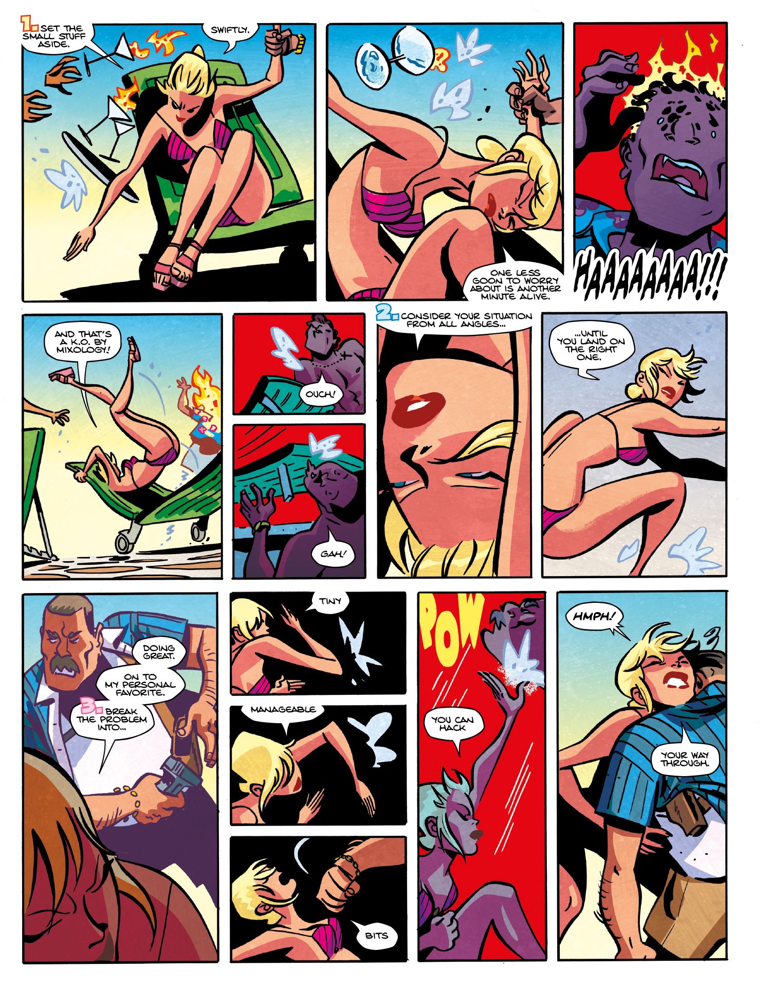 3. 8 Rules to Make It Out in One Piece_Charretier, Colinet, Filardi, Cowles_Lettered