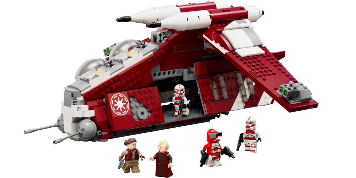 LEGO Star Wars Officially Reveals Palpatine’s Clone Wars Gunship