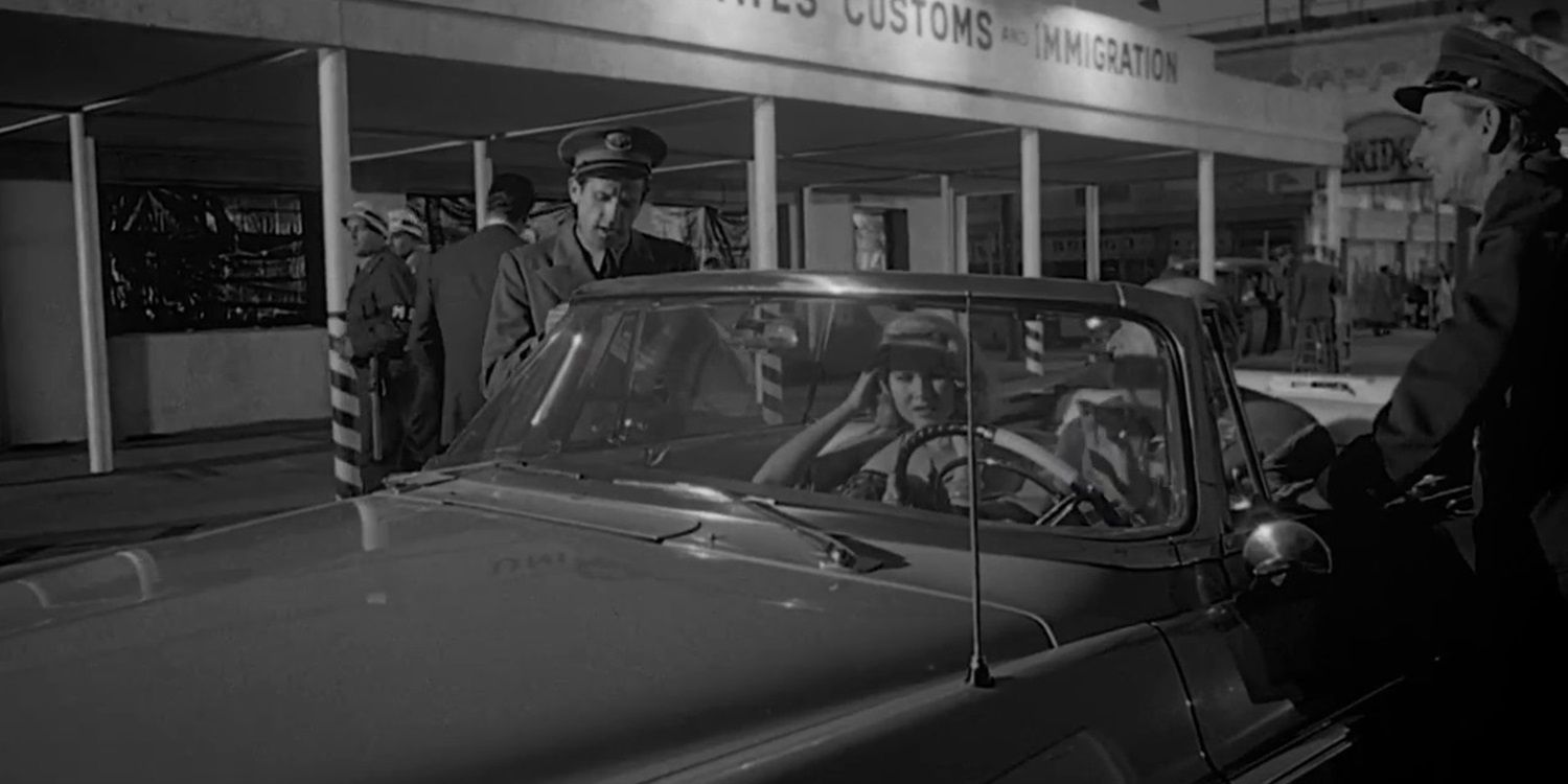 A car with a bomb in it in Touch of Evil