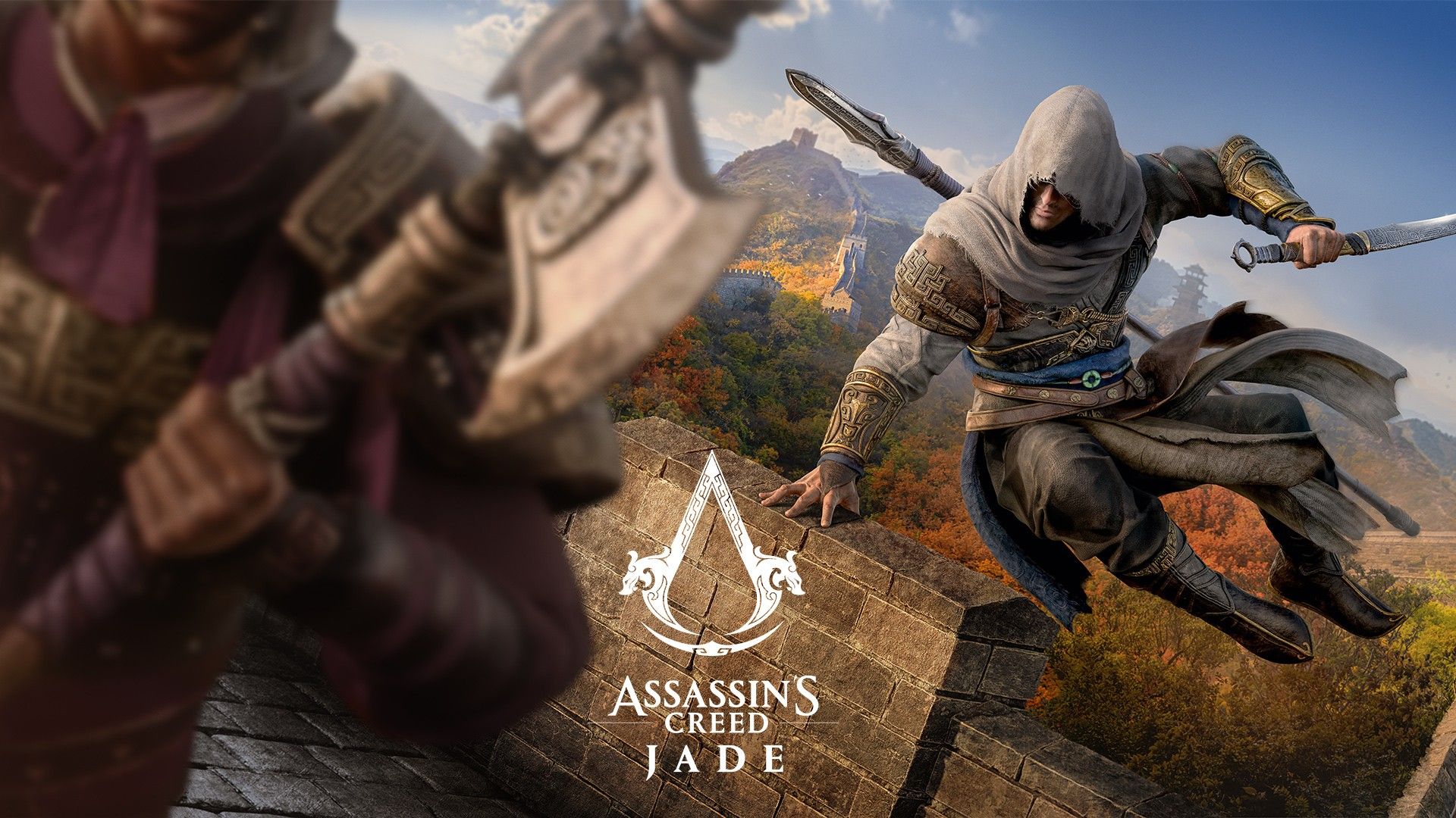 AC Jade sneak attack with an axe.