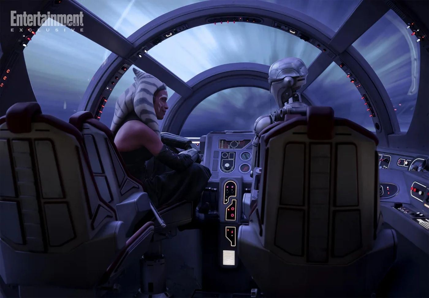 Ahsoka Entertainment Weekly Hyperspace Trip