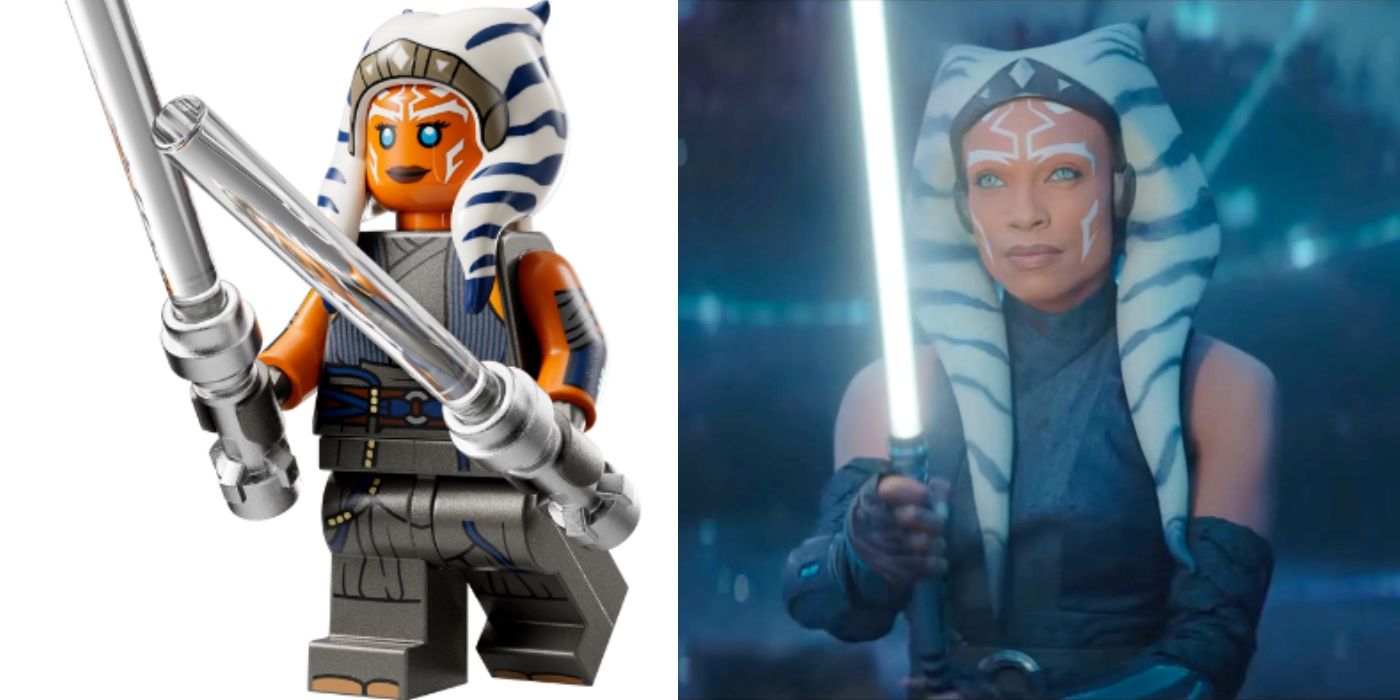 Ahsoka LEGO Star Wars Comparison