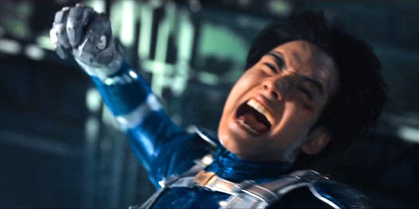 Akira defeats the zombie shark in Netflix&rsquo;s live-action Zom 100 movie