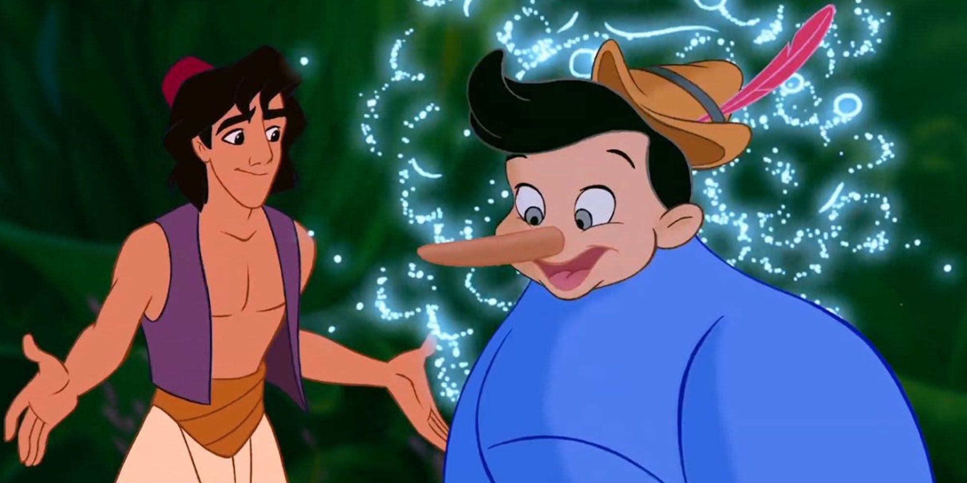 Aladdin Pinocchio Easter Egg