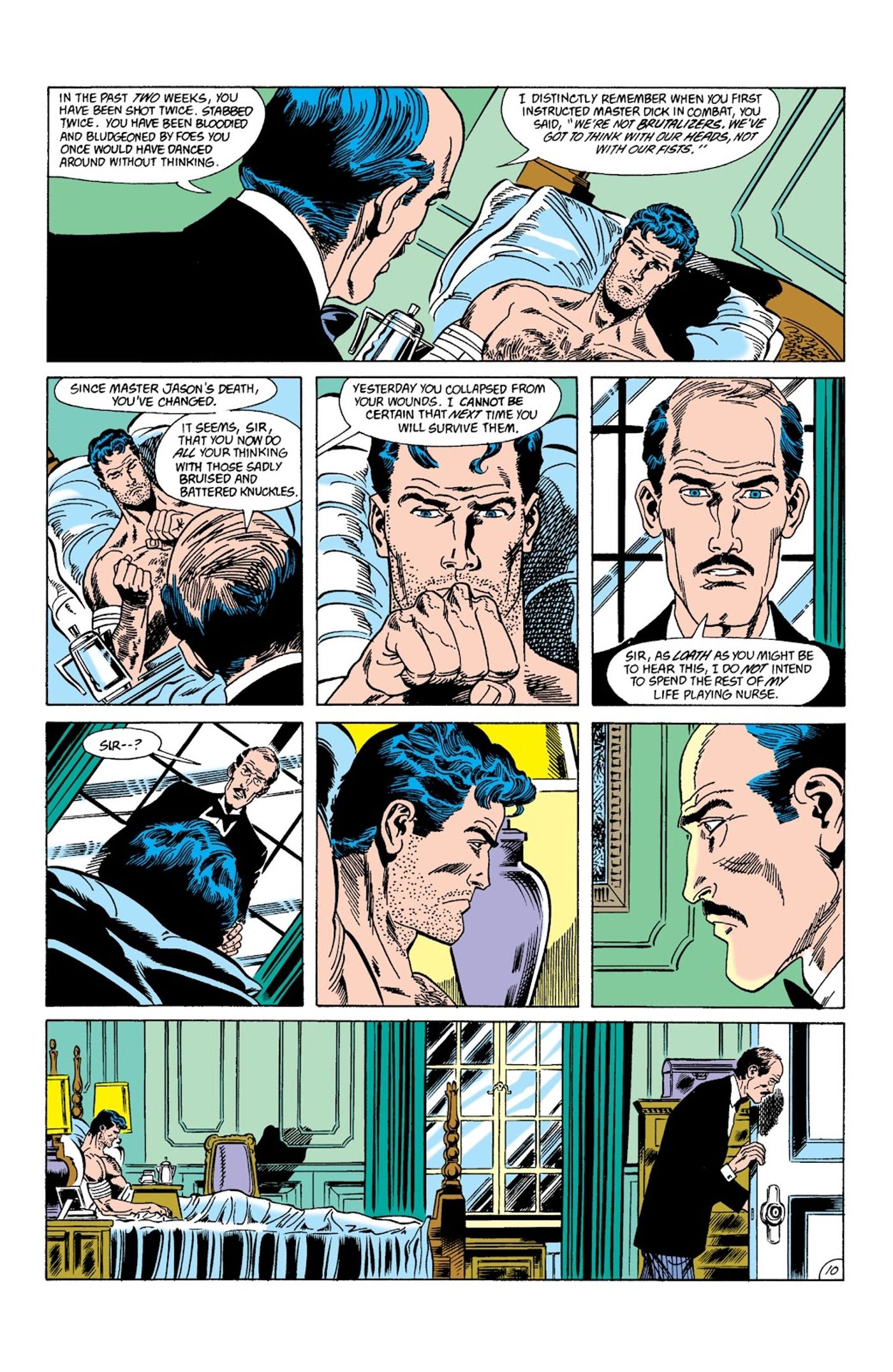 Alfred on Batman&rsquo;s Recklessness DC