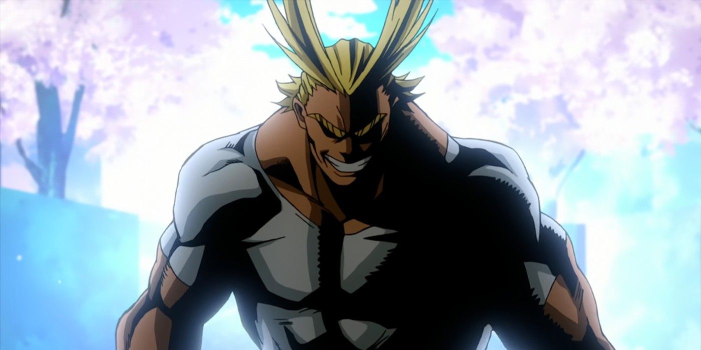 All Might in My Hero Academia