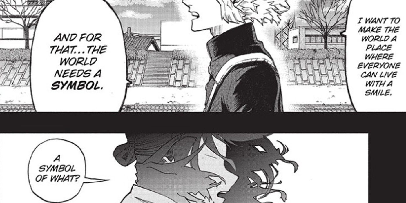 All Might wants to be a symbol in My Hero Academia