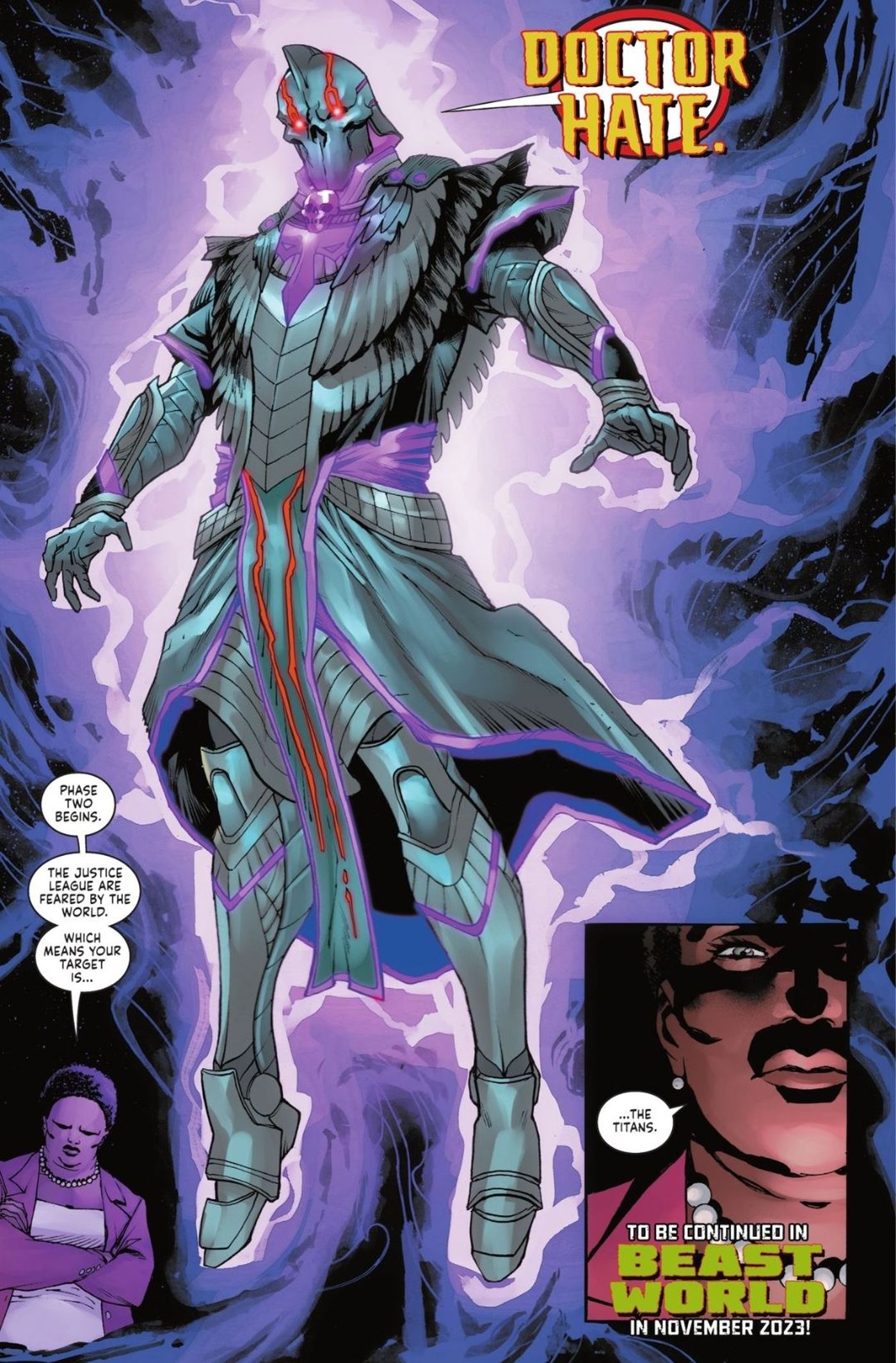 Amanda Waller and Doctor Hate DC