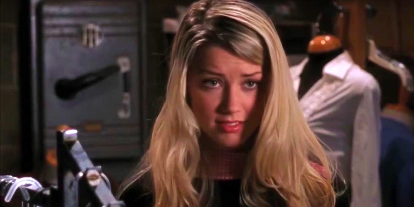 Amber Heard as a mall employee in The O.C.
