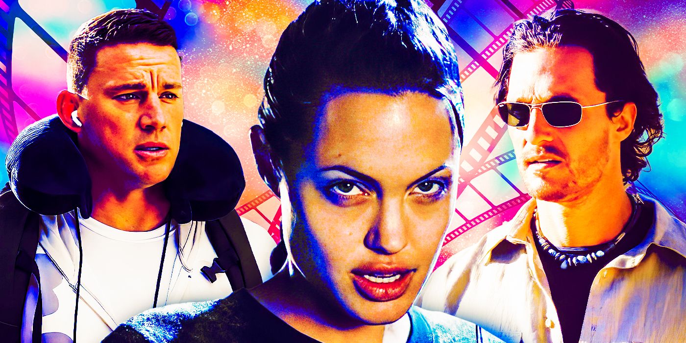 An image of Channing Tatum, Angelina Jolie, and Matthew McConaughey