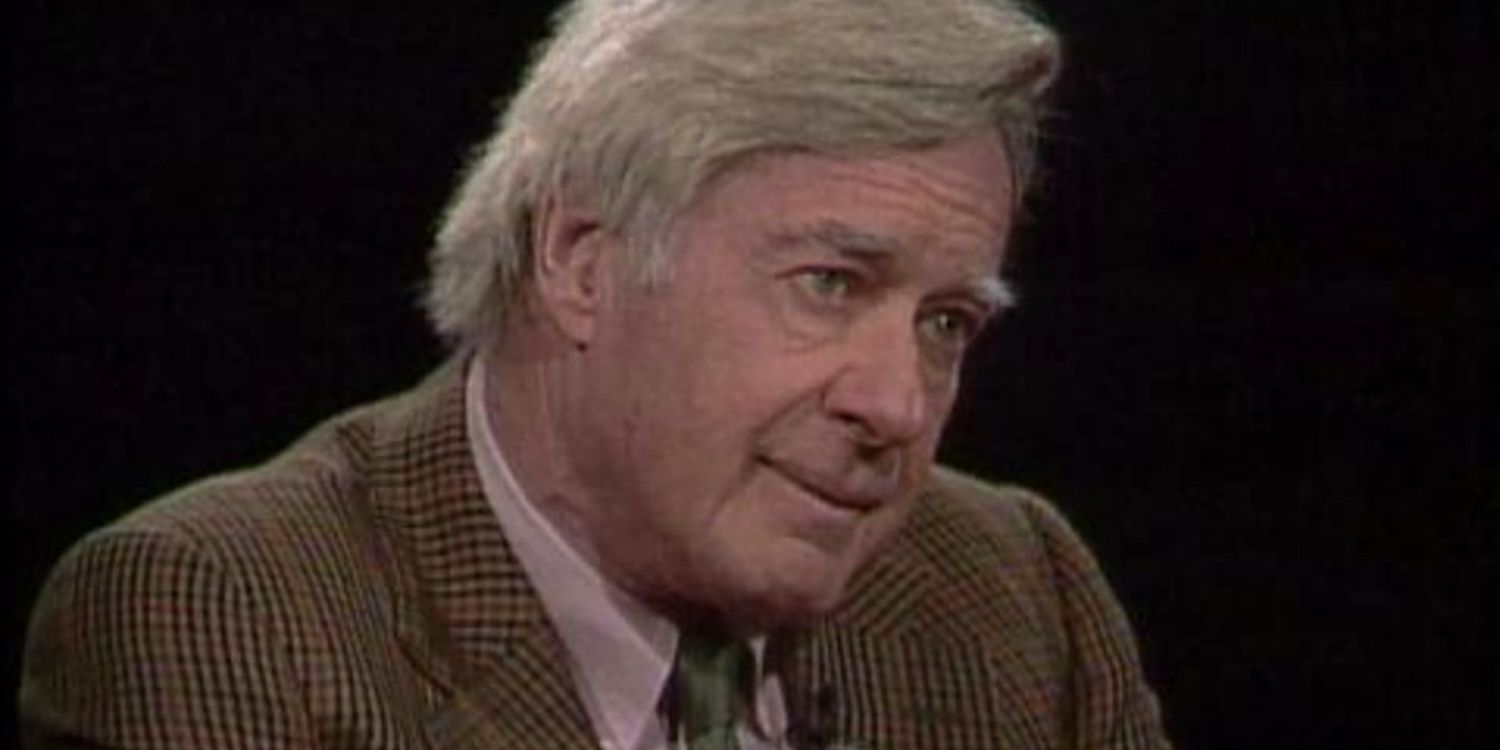 An image of John Frankenheimer looking serious in an interview
