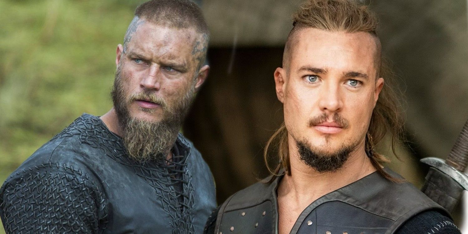 An image of Ragnar and Uhtred in The Last Kingdom