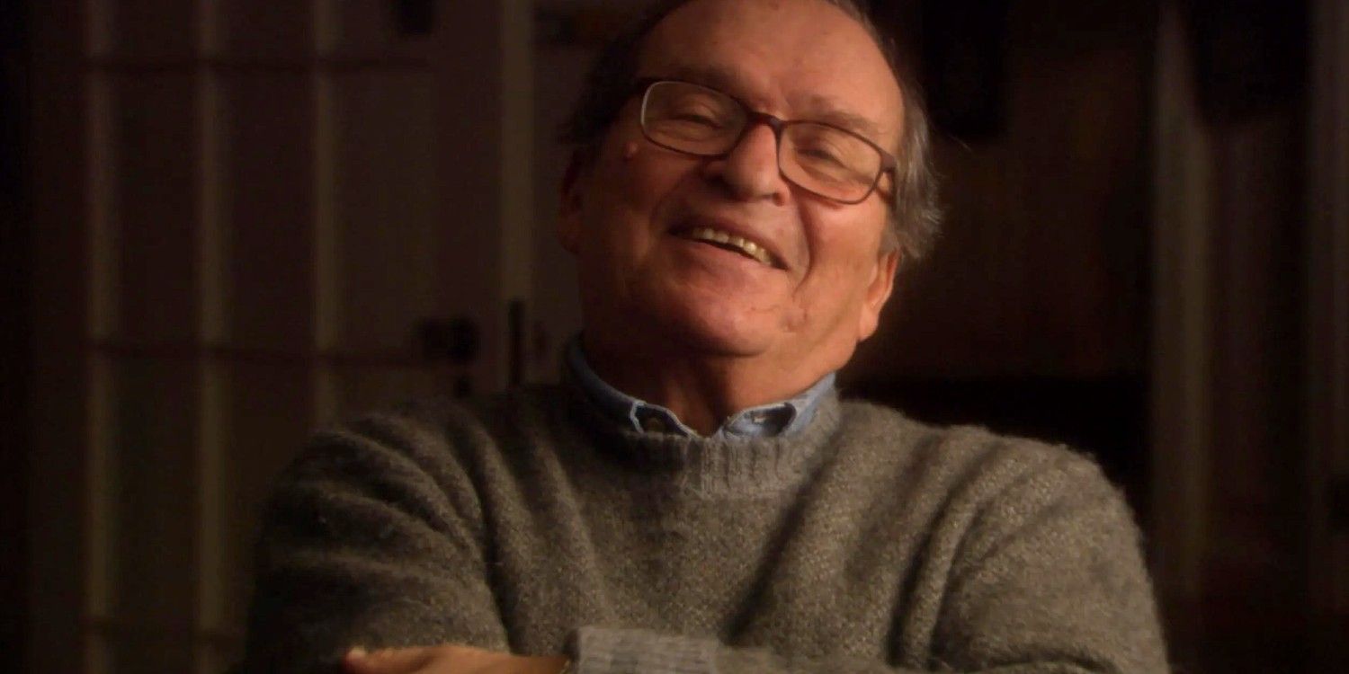 An image of Sidney Lumet smiling in an interview