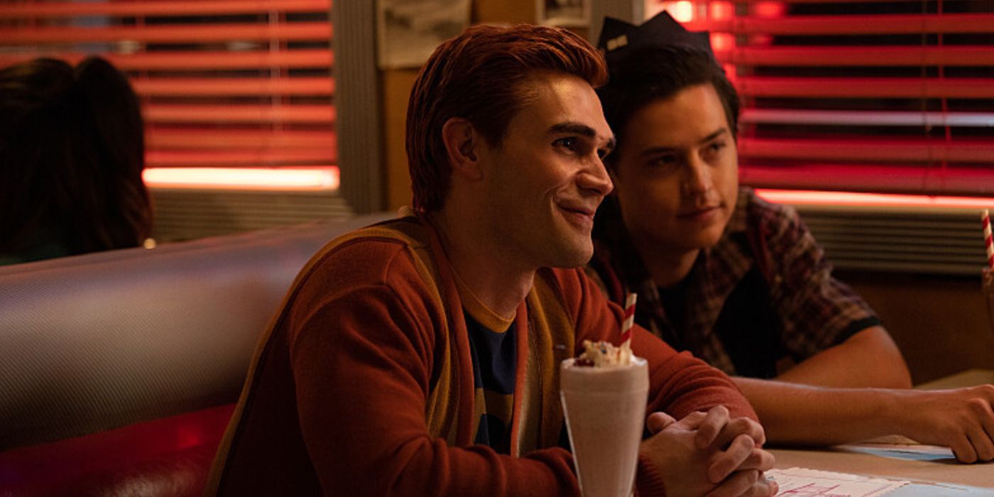 Archie and Jughead in Pop's of The Sweet Hereafter in the Riverdale series finale