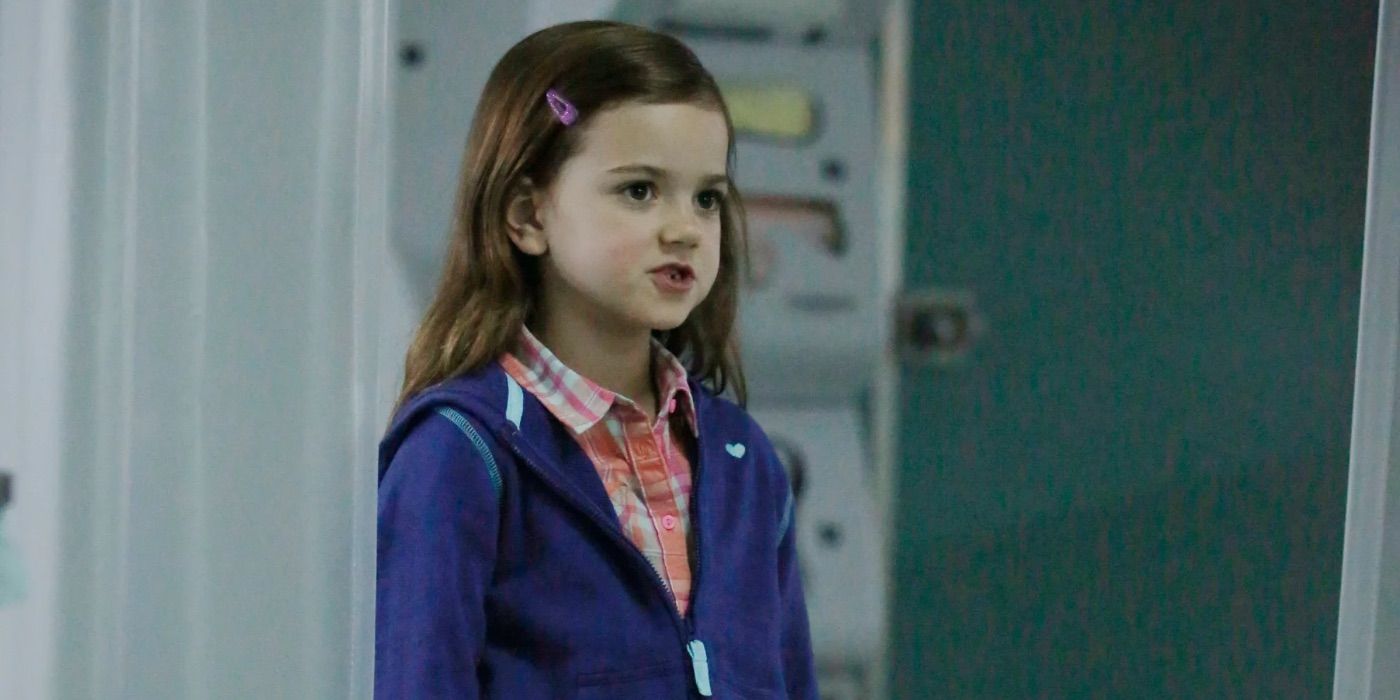 Abby Ryder Fortson looks on in The Whispers