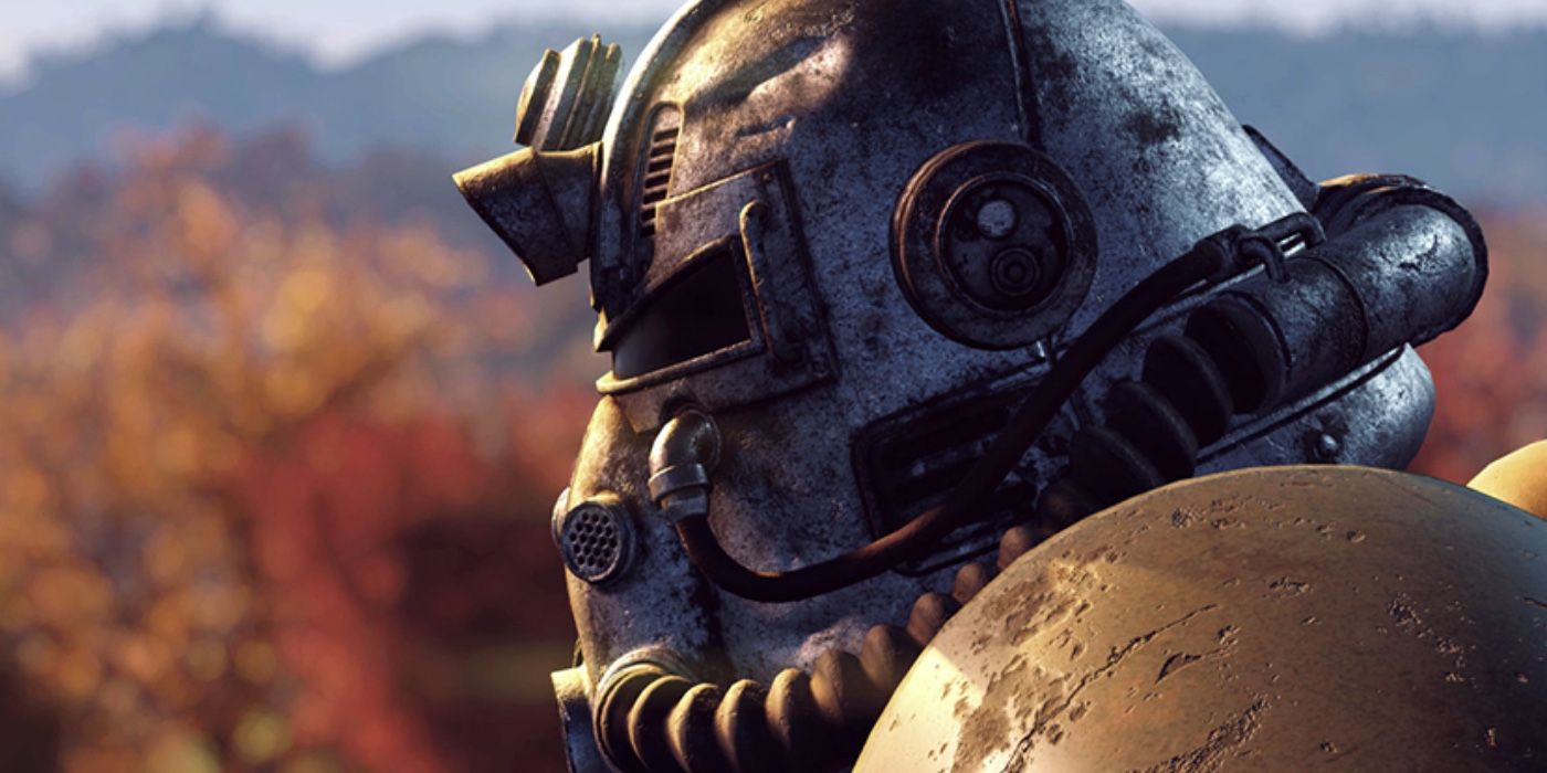 armored protagonist in Fallout TV series
