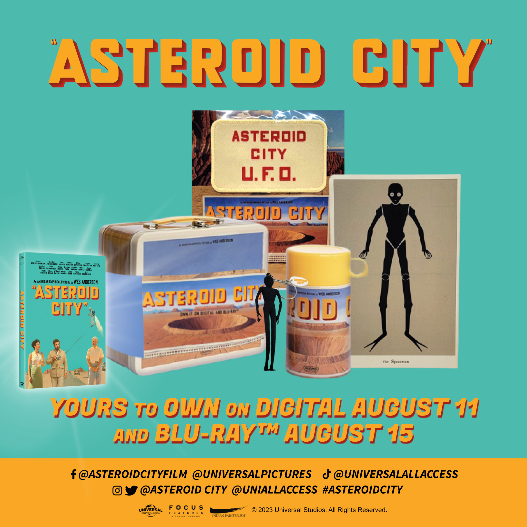 EXCLUSIVE: Enter Now to Win the Ultimate Asteroid City Blu-ray & Gift Bundle!