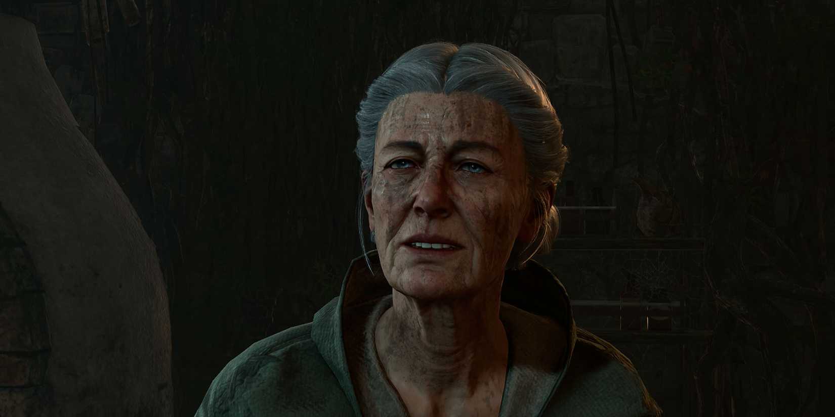 Auntie Ethel in her teahouse in Baldur's Gate 3