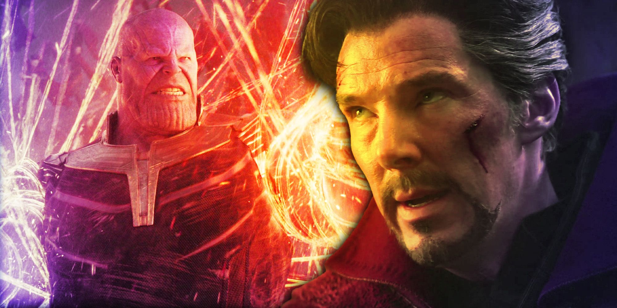 Avengers Infinity War Thanos vs Doctor Strange