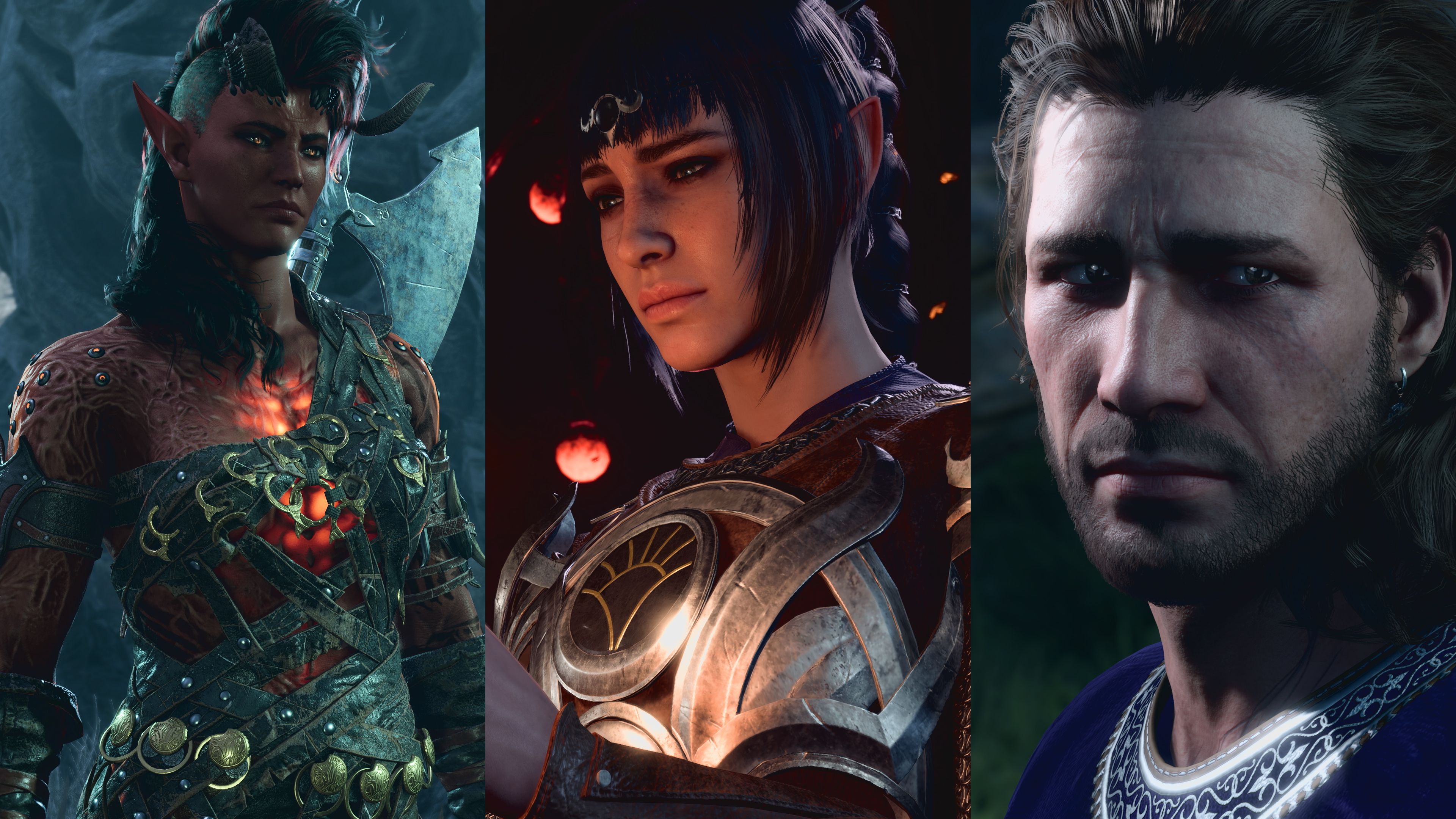 Baldur&rsquo;s Gate 3 Party With Karlach, Shadowheart And Gale