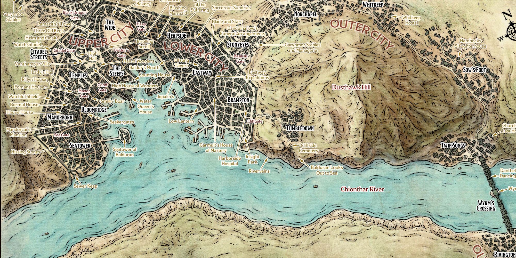 10 Classic D&D Locations That Could Appear In Honor Among Thieves 2